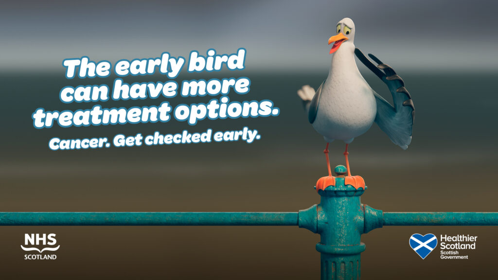 The early bird can have more treatment options. Get checked early.